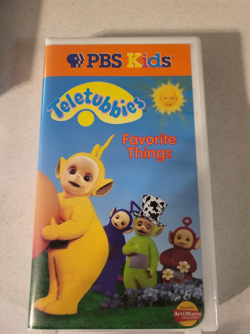 PBS Kids Teletubbies: Favorite Things - Yellow VHS